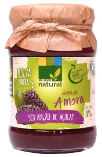 Geleia de Amora sem açúcar Orgânico - (180 g) Cooper Natural